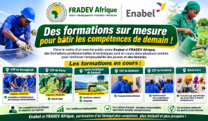 Lire la suite à propos de l’article FRADEV Afrique et ENABEL lancent des formations professionnelles sur mesure pour renforcer l’employabilité des jeunes au Sénégal